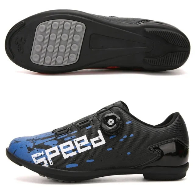 The latest self-locking road bike shoes men Spd sneakers