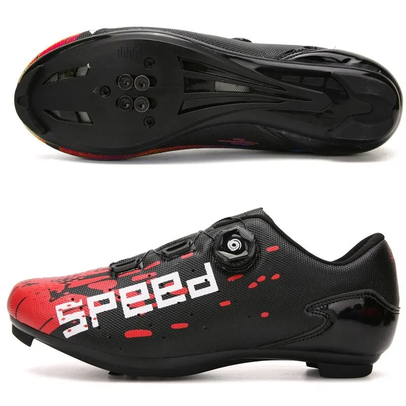The latest self-locking road bike shoes men Spd sneakers