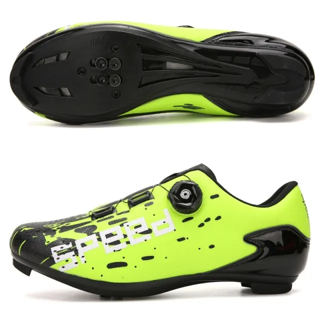The latest self-locking road bike shoes men Spd sneakers