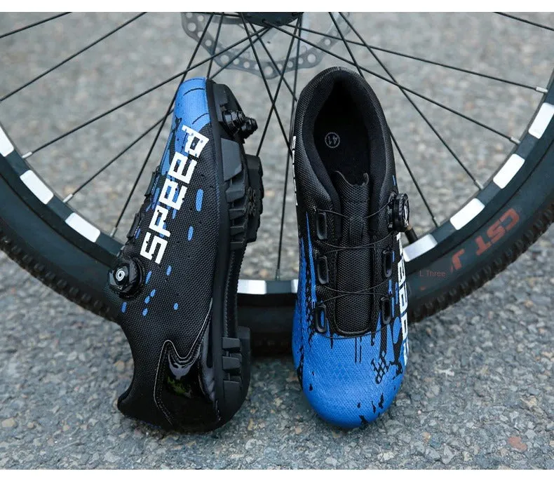The latest self-locking road bike shoes men Spd sneakers