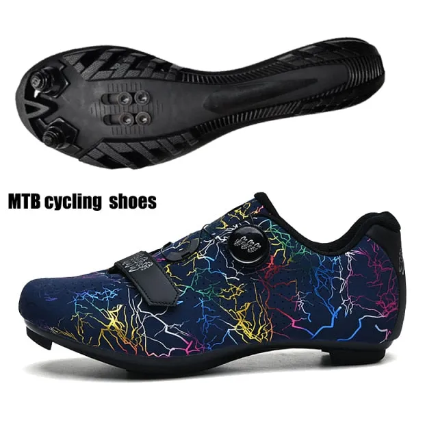 The latest self-locking road bike shoes men Spd sneakers