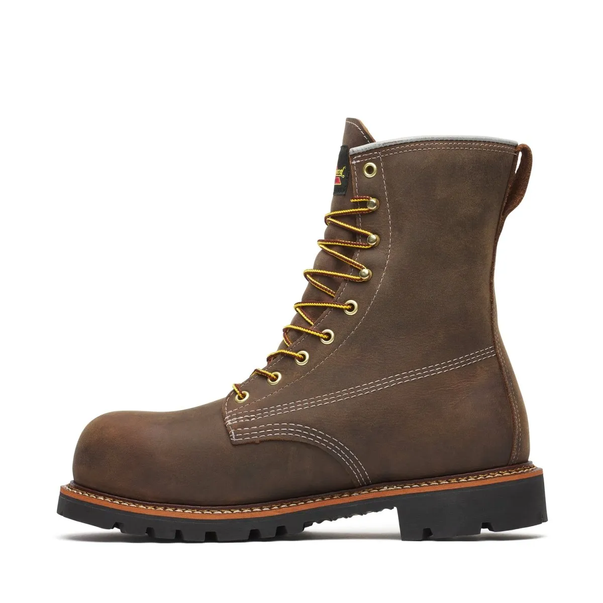 Thorogood Men's 8" American Legacy Series Crazy Horse Waterproof Nano Comp Toe Work Boot