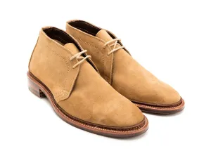 Unlined Chukka Boot Tan Suede E-width