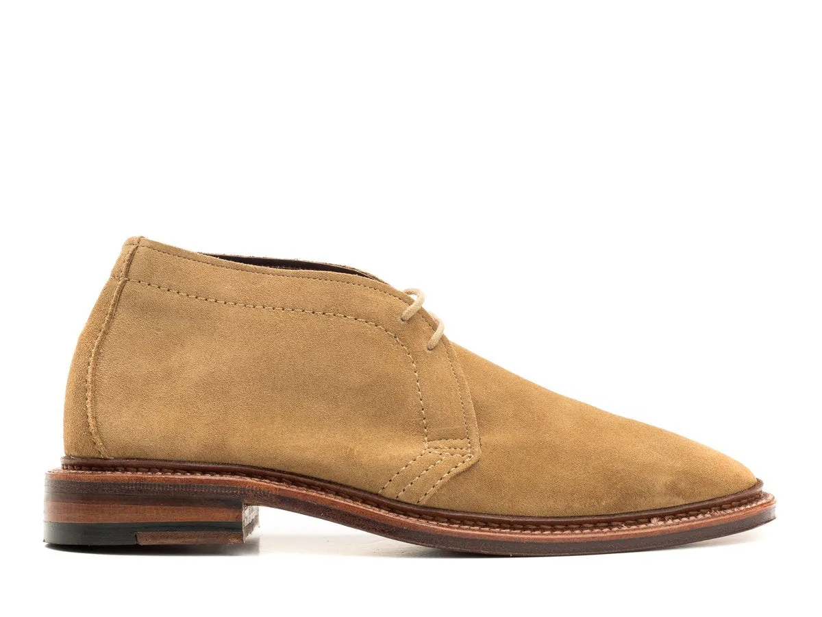 Unlined Chukka Boot Tan Suede E-width