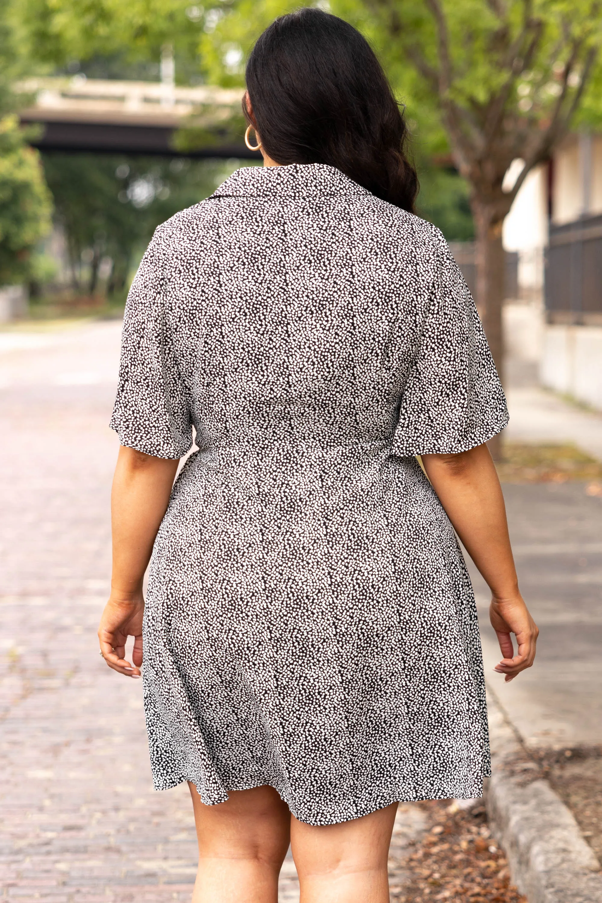 Very Busy Dress, Black