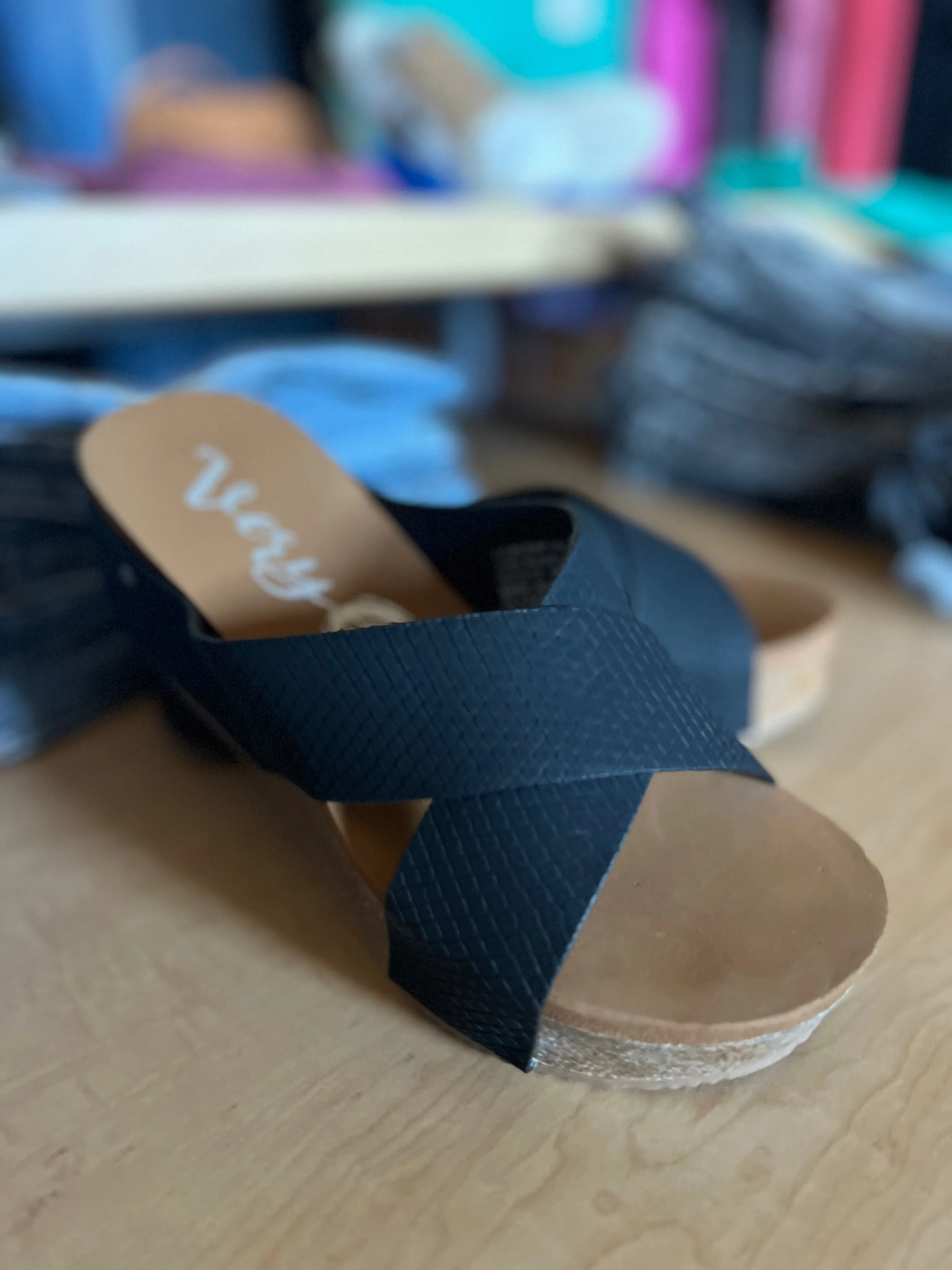 Very G Hero Sandal in Black FINAL SALE