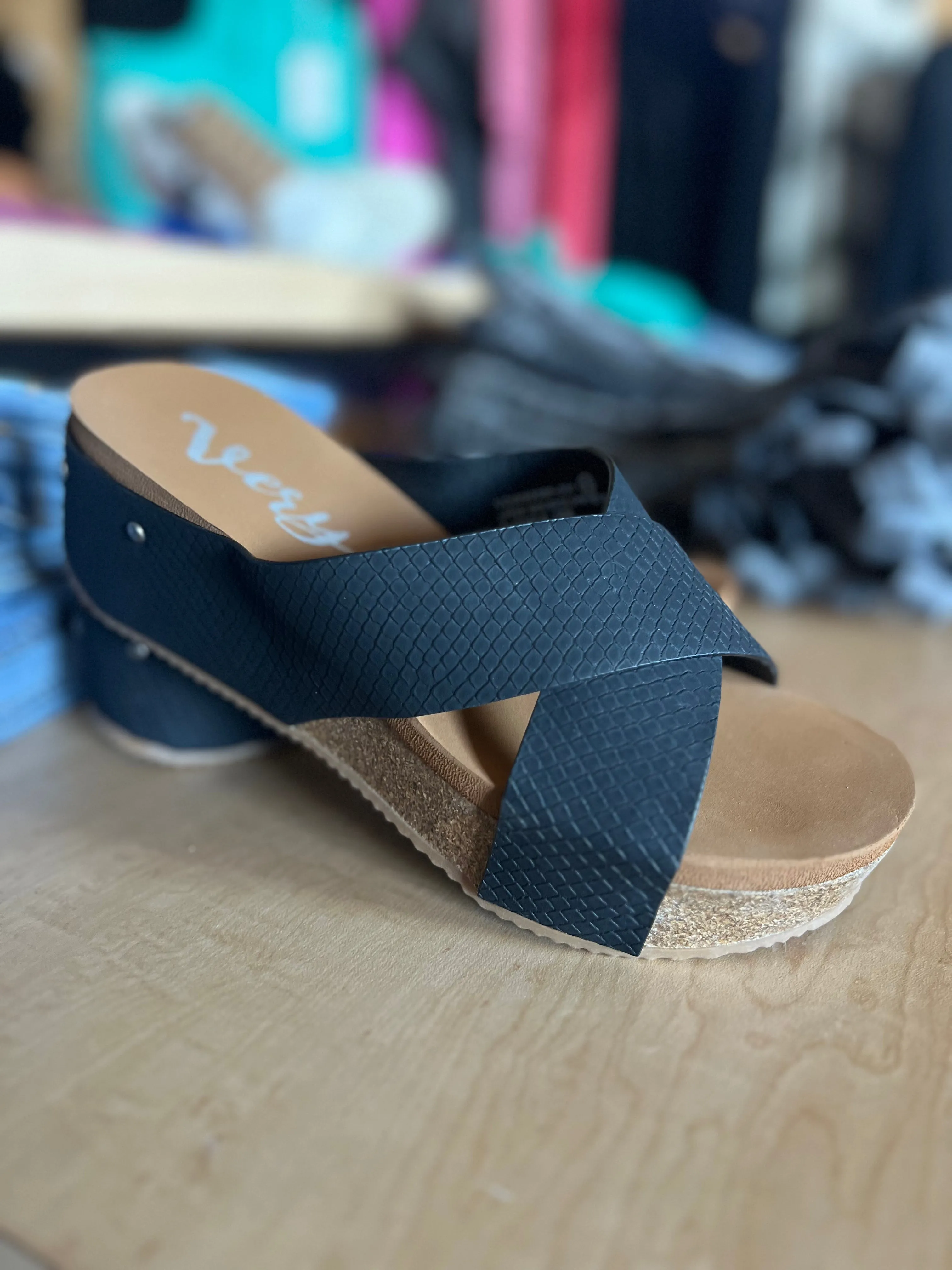 Very G Hero Sandal in Black FINAL SALE