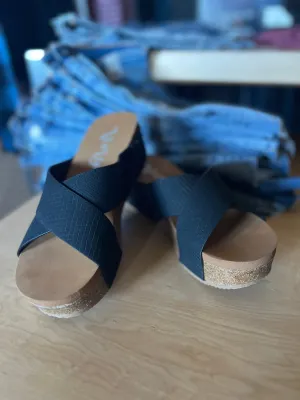 Very G Hero Sandal in Black FINAL SALE