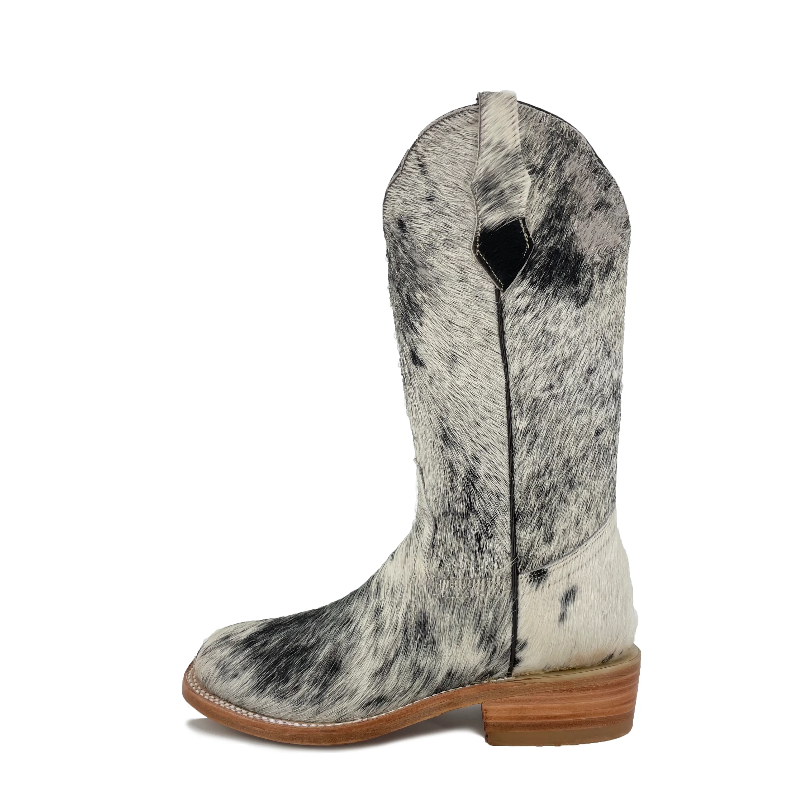 Women's Bulldog Cowhide Boots - Natural